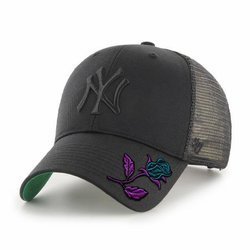 47 Brand MLB NY Yankees Branson Trucker Custom Rose - B-BRANS17CTP-BKB