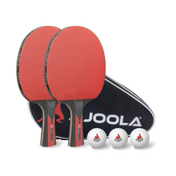 JOOLA DUO CARBON TISCHTENNISSET 2x SCHLÄGER + 3 BÄLLE - 54207