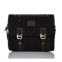 Paolo Peruzzi Vintage Black Bag - T-17 BL