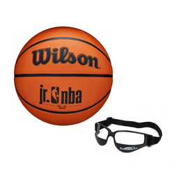 Set of Wilson Wilson Junior jr. DRV NBA Basketball + Dribble Specs No Look Basketball Eye Glass Goggles
