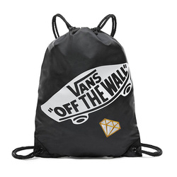 Vans Benched Bag onyx black schwarz Gymsack Rave Turnbeutel gymsac Custom diamond VN000SUF158