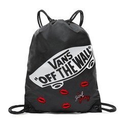 Vans Benched Bag onyx black schwarz Gymsack Rave Turnbeutel gymsac VN000SUF158