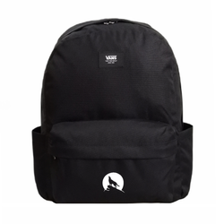 Vans Old Skool Classic Backpack Black VN000H4WBLK1 + Custom Wolf