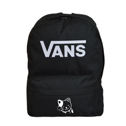 Vans Old Skool Print Backpack Black VN000H50BLK1 + Custom Cat