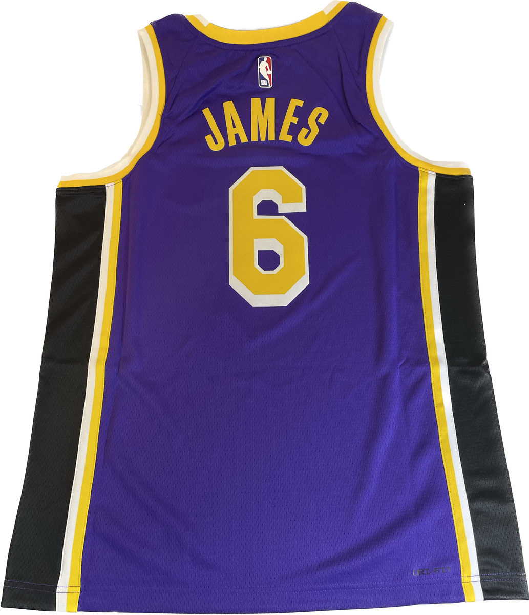 Lakers on sale jordan jersey