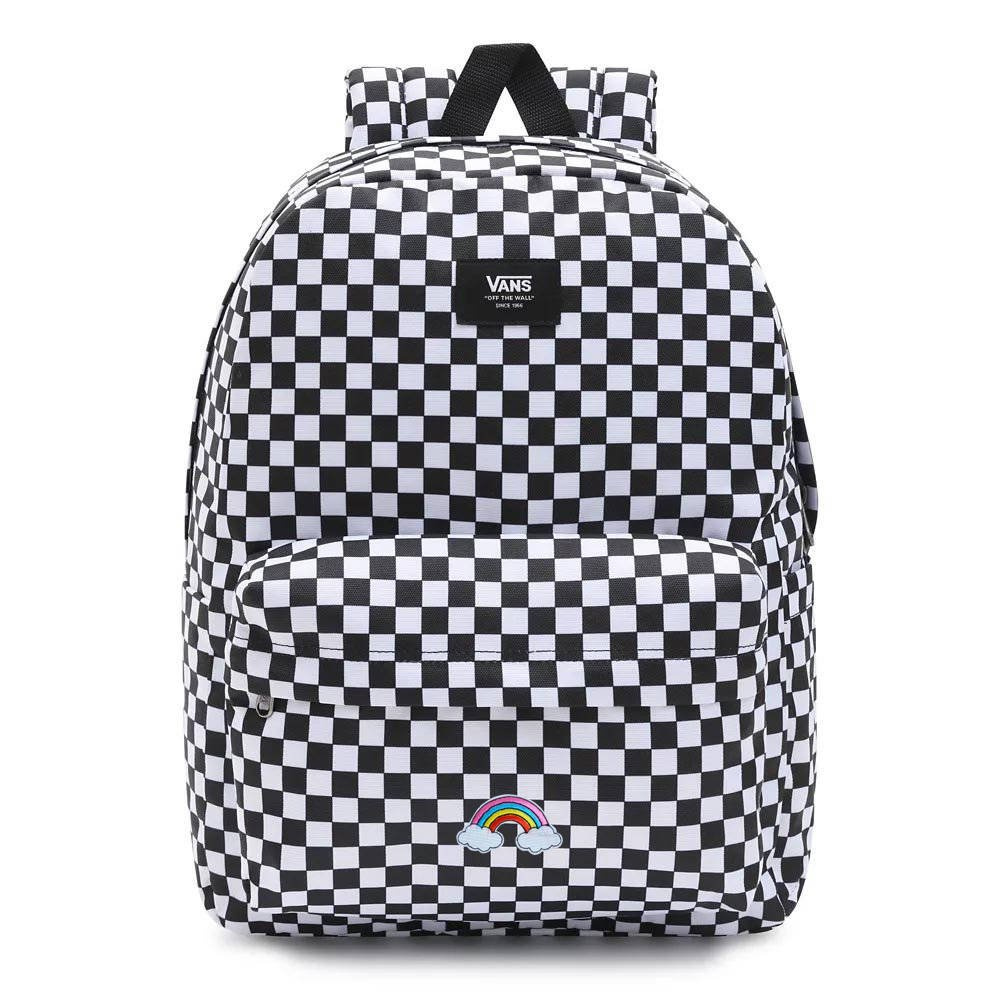 Vans rainbow 2025 checkered realm backpack