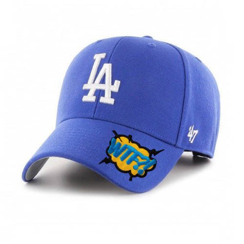 47 Brand MLB Los Angeles Dodgers Strapback Custom WTF B-MVP12WBV-RYG