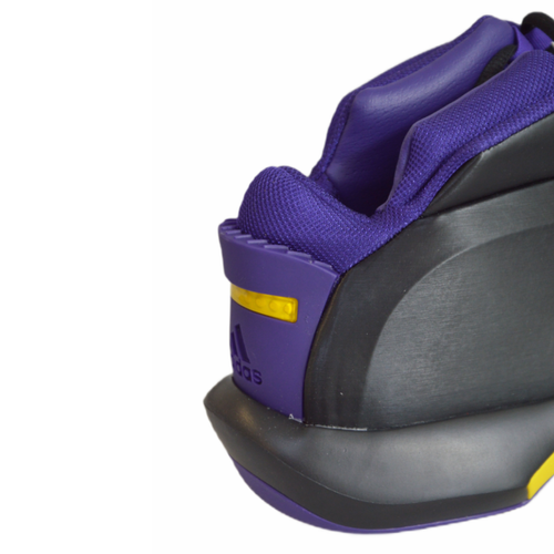 Adidas Crazy 1 Lakers Away Shoes Black Purple Yellow - FZ6208