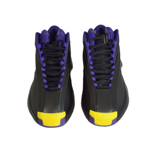 Adidas Crazy 1 Lakers Away Shoes Black Purple Yellow - FZ6208