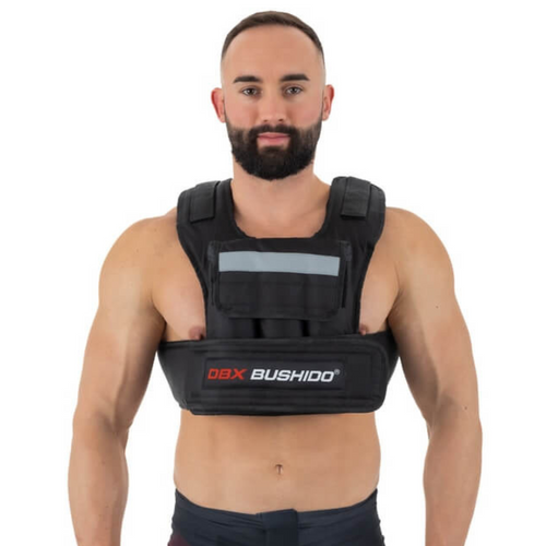 Adjustable weighted vest 1-20 kg black DBX Bushido - DBX-VEST-6-20