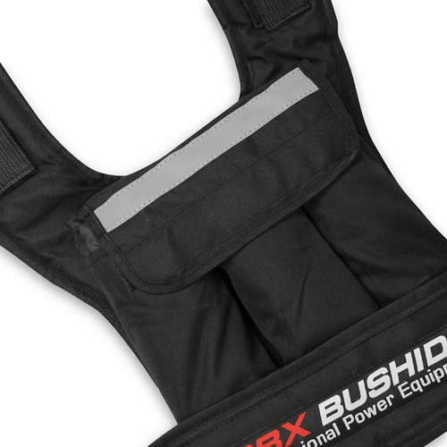 Adjustable weighted vest 1-20 kg black DBX Bushido - DBX-VEST-6-20