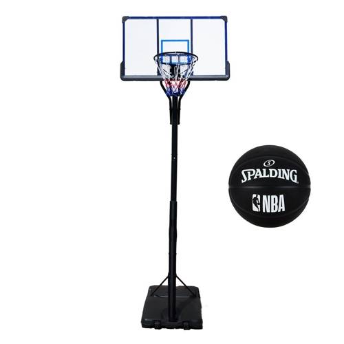 Basketball-Set TOP 305 cm + Spalding NBA Basketball outdoor 