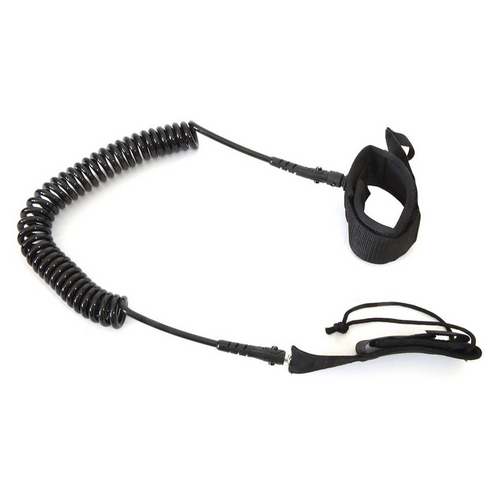 Board safety rope Enero SUP 9 black spiral - 1033211