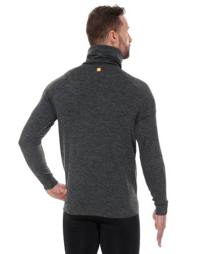 Brubeck Fusion termo sweatshirt graphite - LS13540 