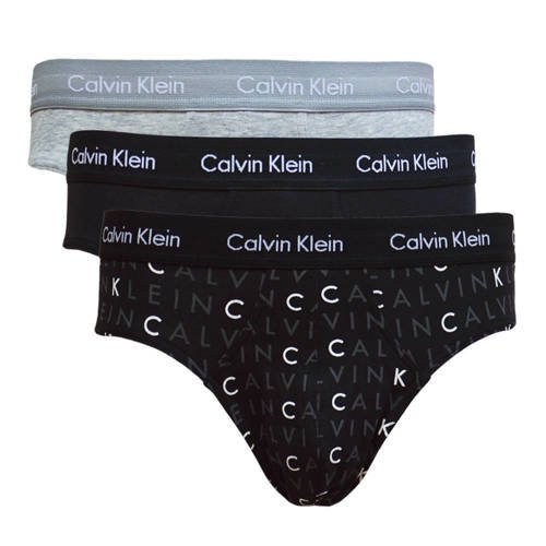 Calvin Klein 3 Pack Hip Briefs - U2661G-YKS