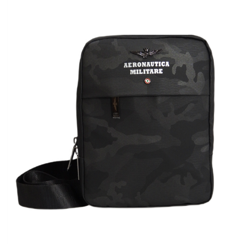 Crossover Bag Aeronautica Militare Fly Camo Black - AM-361