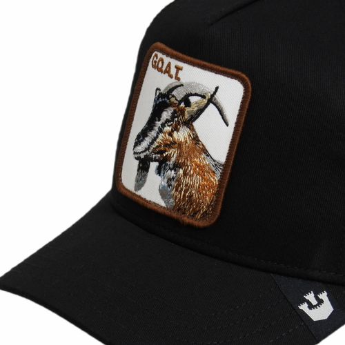 Goorin Bros. The Goat Black Trucker Cap - 101-0385-BLK