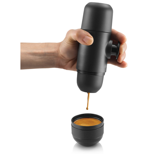 Mini Portable Travel Coffee Maker Minipresso GR Wacaco Black 70ML