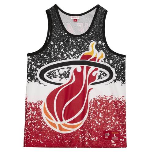 Mitchell & Ness NBA Miami Heat Tank Top - MSTKAJ19070-MHESCAR