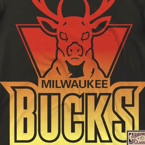 Mitchell & Ness NBA Milwaukee Bucks T-Shirt - SSTEBW19142-MBUBLCK