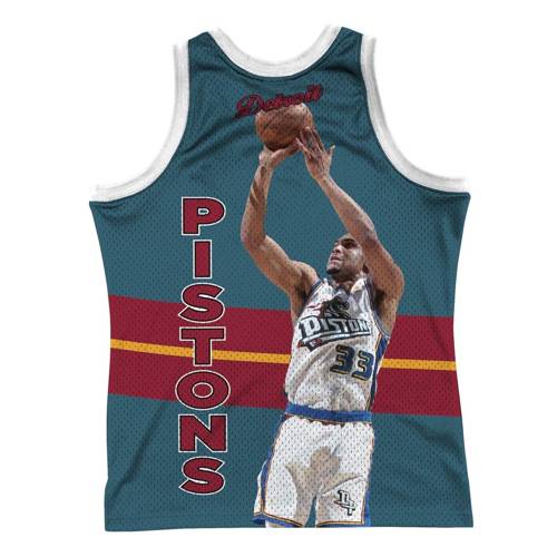 Mitchell & Ness NBA Sublimated Player Tank Detroit Pistons Grant Hill