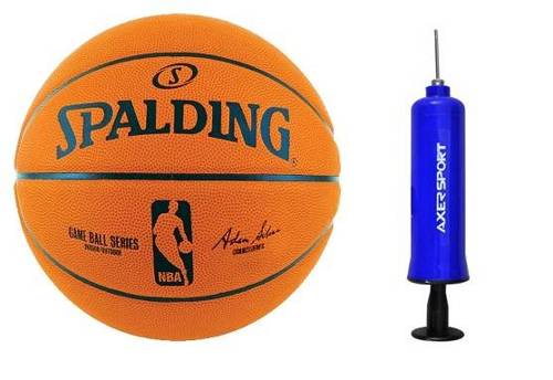 NBA Spalding Game Basketball Replic + Axer Sport pump