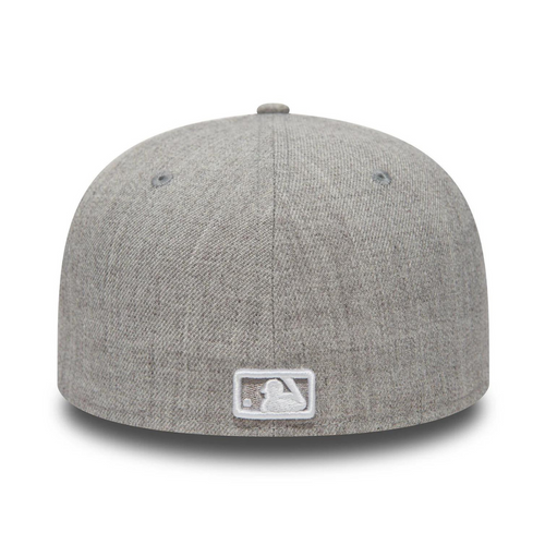 New Era 59FIFTY MLB NY New York Yankees Essential Heather Grey Fullcap - 11044974