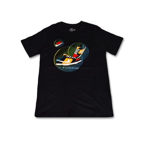 Nike NSW Dunk Bubble T-shirt Kids Black - DC7510-010