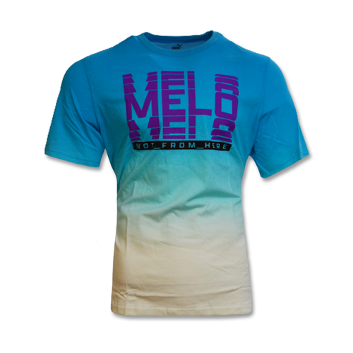 PUMA Melo Fade T-shirt Blue Atoll - 535116-1