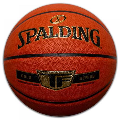 Set to Basketball Portable Stand OneTeam + Spalding TF GOLD Series Ball