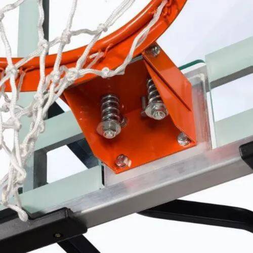 Set to Basketball Portable Stand OneTeam + Wilson WNBA Authentic Series Ball