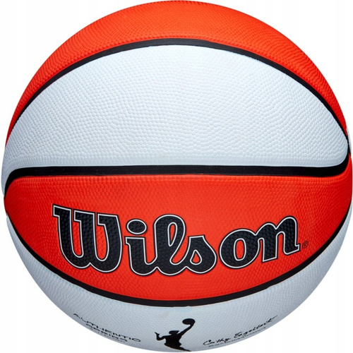 Set to Basketball Portable Stand OneTeam + Wilson WNBA Authentic Series Ball