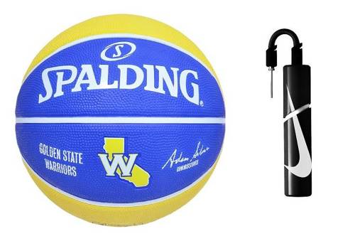 Spalding NBA Team Golden State Warriors  + pump Nike Essential 