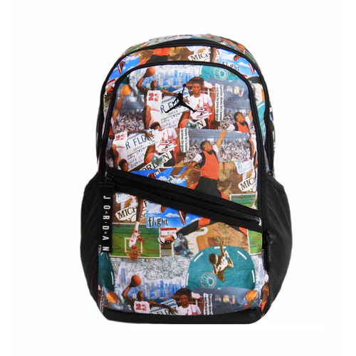 Sports backpack Air Jordan Jam Air Patrol Backpack for school universal multicolored - MA0924-K5T