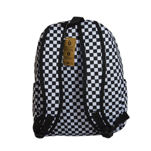 Vans Old Skool Check Backpack White-Black VN000H4XY281 + VANS Benched Bag