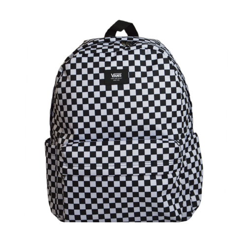 Vans Old Skool Check Backpack White-Black VN000H4XY281 + VANS Benched Bag