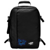 CabinZero Classic 2w1 28L Backpack black + Custom Oh Yea 