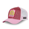 Capslab Barbie Snapback Trucker Cap Pink/White - CL/BA1/2/CT/BA18