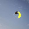 Chamber training kite with bar yelllow 2,1 m CrossKitesb Boarder - VMCK1121