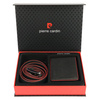 Gift set leather wallet + belt Pierre Cardin - ZG-104