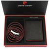 Gift set leather wallet + belt Pierre Cardin - ZG-104