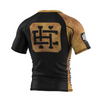 Men's rash guard black Extreme Hobby Golden Warrior