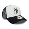 New Era MLB New York Yankees Team Colour White A-Frame Trucker Cap - 12380796