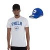 New Era NBA Philadelphia 76ers T-shirt + Strapback