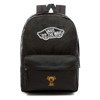 VANS Realm Backpack Black VN0A3UI6BLK + Custom Puppy