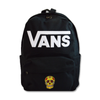 Vans New Skool 18 l Backpack black VN000628BLK1 + Custom Mexican Skull Orange Cross