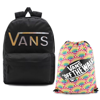 Vans Realm Flying V Black Tie Dye + Benched Bag