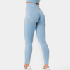 Women's seamless blue sport leggings Carpatree Allure - CP-ASL-BB