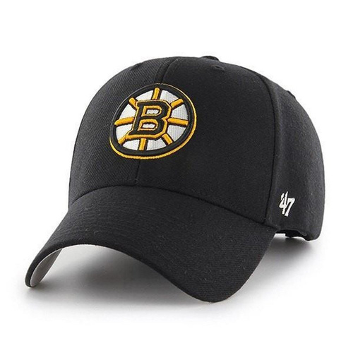 47 Brand NHL Boston Bruins MVP Strapback - H-MVP01WBV-BK