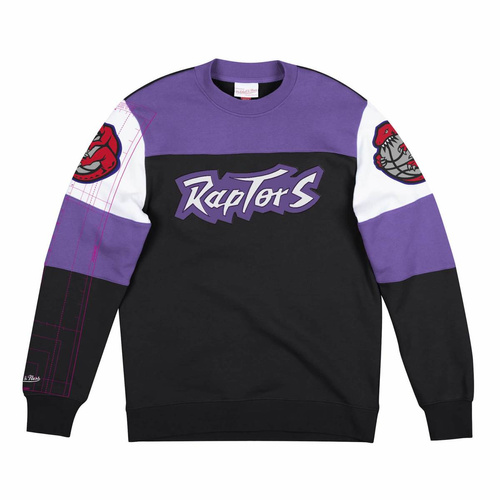 Mitchell & Ness NBA Toronto Raptors Perfect Season Fleece - FCPO1037-TRAYYPPPBLCK